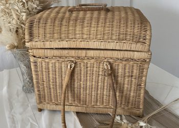 Rattan Truhe 1