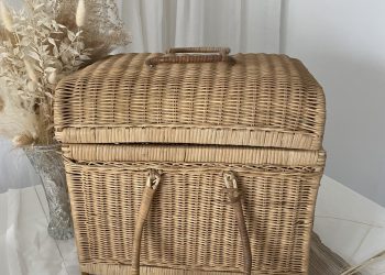 Rattan Truhe 1